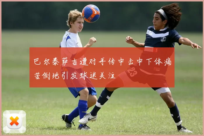 巴尔泰萨吉遭对手传中击中下体痛苦倒地引发球迷关注